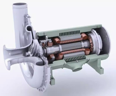 Bombas de turbina de levitación magnética de vacío ultra alto para un excelente rendimiento en vacío a niveles de presión muy bajos