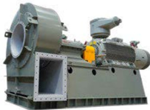 Ventilador centrífugo de alta frecuencia Fener de hierro fundido 3600-2800000m3/H Presión total