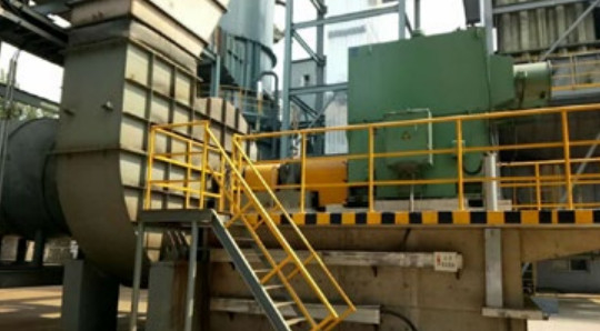 Ventilador centrífugo de alta frecuencia Fener de hierro fundido 3600-2800000m3/H Presión total
