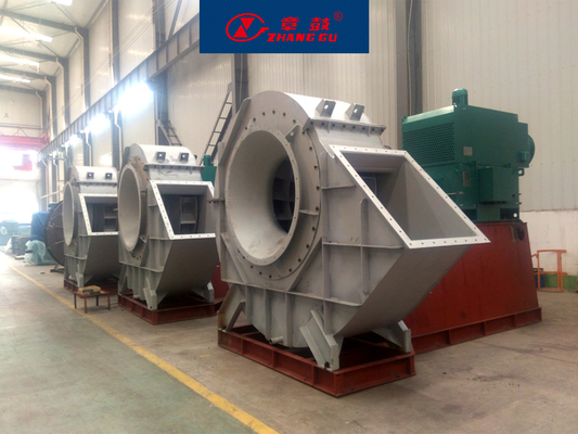 Desarrollo modular de hierro fundido con ventilador centrífugo industrial de rendimiento estable por debajo de 600 °C