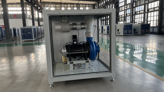 Soplador de levitación magnética impulsado por imán permanente con campo de flujo 3D. Ventiladores optimizados 66-168 m3/min.