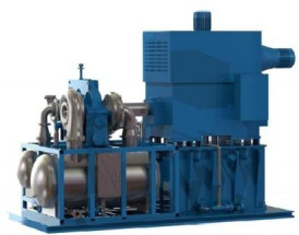 Recompresión mecánica de vapor refrigerada por aire 5 t/h-33,4 t/h