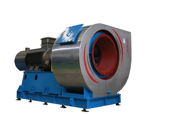 Contenido de polvo ≤ 150 g/Nm3 Ventilador centrífugo de 380 V para una gestión óptima del flujo de aire