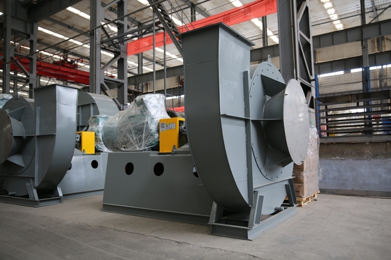 Desarrollo modular de hierro fundido con ventilador centrífugo industrial de rendimiento estable por debajo de 600 °C