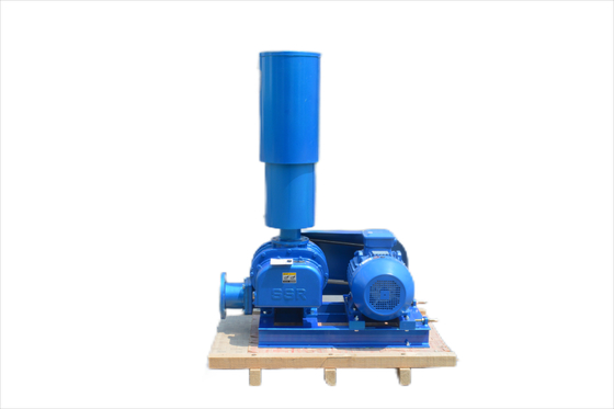 Soplador de raíces de construcción helicoidal para transporte neumático en el tratamiento del agua