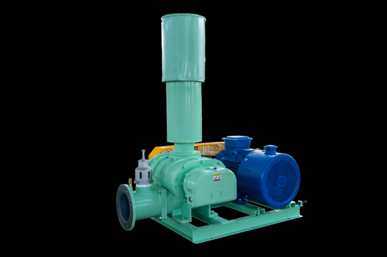 Capacidad de soplador de raíces de lóbulos gemelos de 50 mm con 9,8-196kpa Boost Rango de temperatura 0-80.C