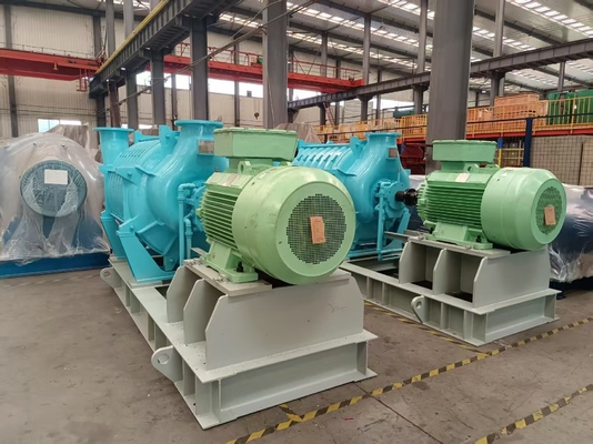 Sopladores de gas centrífugos de múltiples etapas de uso pesado - resistentes a altas temperaturas, corrosión y golpes, adecuados para trabajos de gran dureza