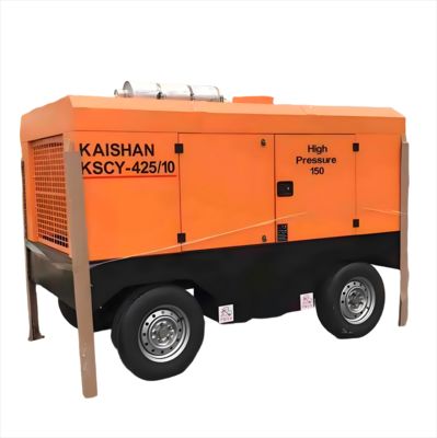 Compresor de aire de tornillo móvil de 0,5-2,5Mpa Diesel / eléctrico de 50-400 CV